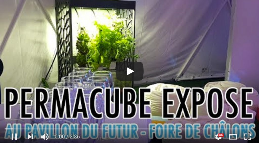 Permacube à la foire de châlons