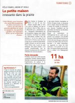 La petite maison innovante dans la prairie